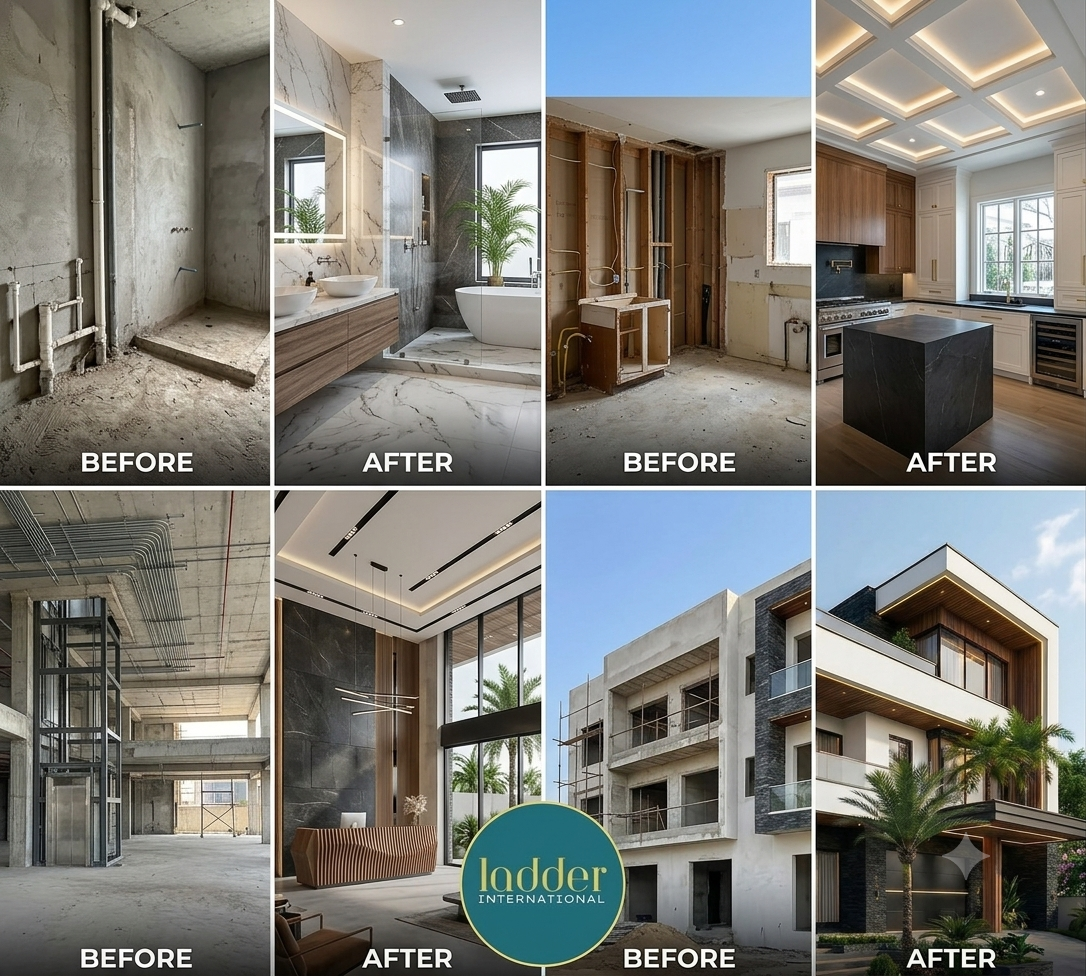 Ladder International renovation project Dhaka